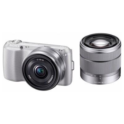 фотоаппарат Sony Alpha NEX-C3D Silver