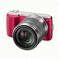 Фотоаппарат Sony Alpha NEX-C3K Pink