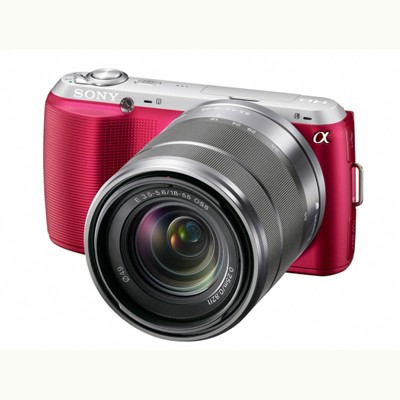 фотоаппарат Sony Alpha NEX-C3K Pink