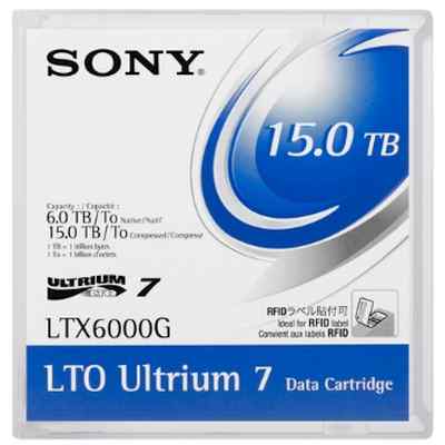 картридж к ленточным хранилищам Sony LTX6000GN-LABEL