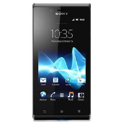 смартфон Sony Xperia J Black/Gold