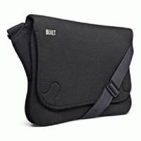 Built Soho Laptop Messenger Bag E-MS16-BLK