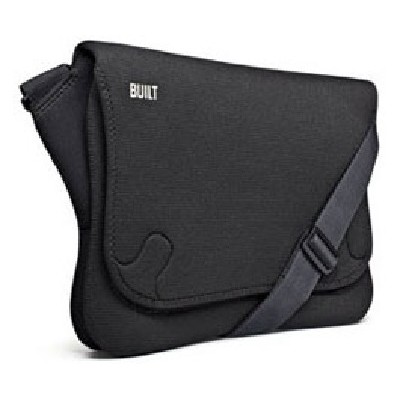 Built Soho Laptop Messenger Bag E-MS16-BLK