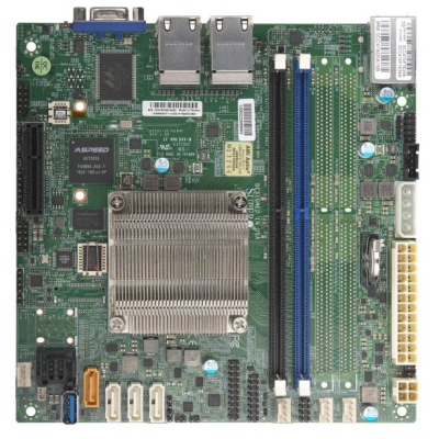материнская плата SuperMicro MBD-A2SDI-2C-HLN4F-O