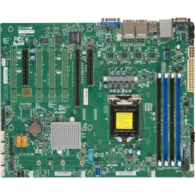 материнская плата SuperMicro MBD-X11SSI-LN4F-O
