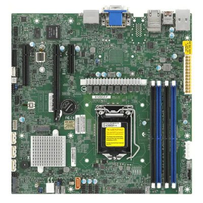 материнская плата SuperMicro MBD-X12SCZ-F-B