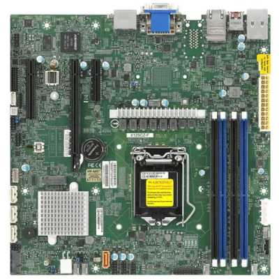 Материнская плата SuperMicro MBD-X12SCZ-QF-B