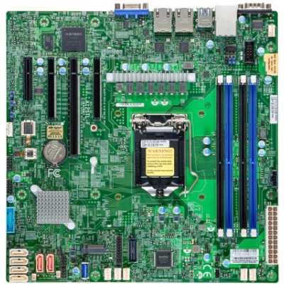 материнская плата SuperMicro MBD-X12STL-F-O