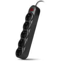 Сетевой фильтр Sven SF-05L 1.8m Black