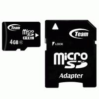 Карта памяти Team Group 4GB TUSDH4GCL603