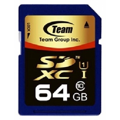 карта памяти Team Group 64GB TSDXC64GUHS01