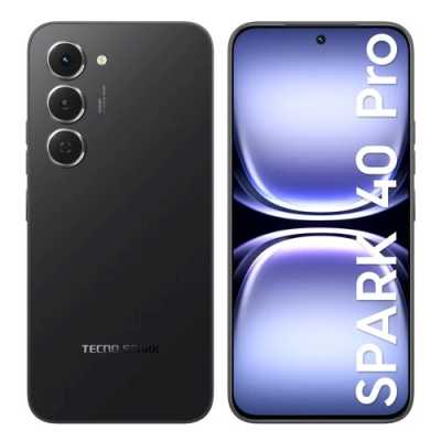Смартфон Tecno Spark 40 Pro 8/256GB Black
