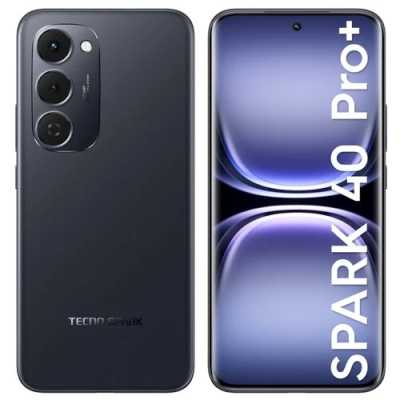 смартфон Tecno Spark 40 Pro+ 8/256GB Black