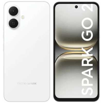 Смартфон Tecno Spark Go 2 4/128GB White