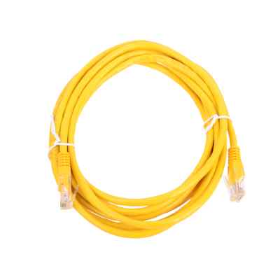 Telecom cat 5e, UTP, 1m желтый