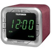 Радиочасы Telefunken TF-1505 Bordeaux-Green