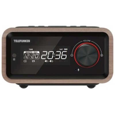 радиочасы Telefunken TF-1582UB Dark Wood