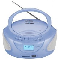 Магнитола Telefunken TF-CSRP3490B Blue