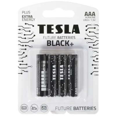 Батарейки щелочные Tesla Black AAA 8594183396699