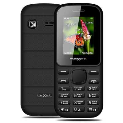 мобильный телефон Texet TM-130 Black