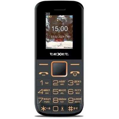 Мобильный телефон Texet TM-202 Black