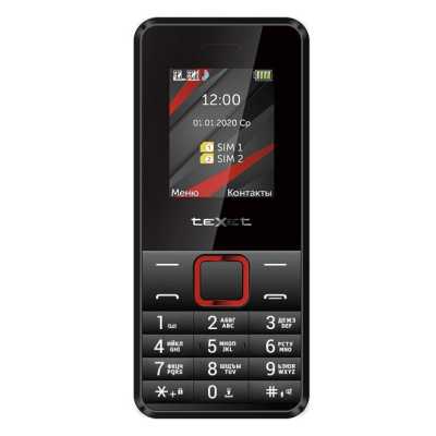 мобильный телефон Texet TM-207 Black