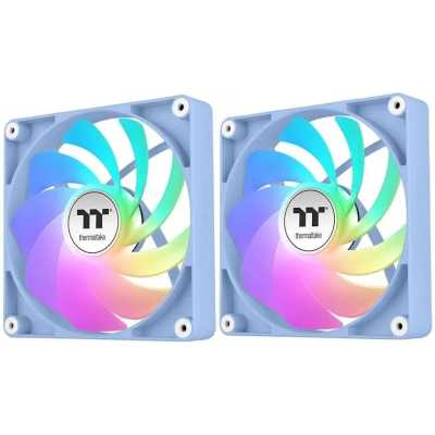 Кулер Thermaltake CT140 Sync Hydrangea Reverse ARGB 2 Pack CL-F201-PL14BU-A