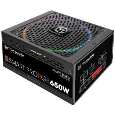 блок питания Thermaltake Smart Pro RGB 650W PS-SPR-0650FPCBEU-R