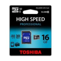 Карта памяти Toshiba 16GB Class 10 SD-C016UHS1BL6A