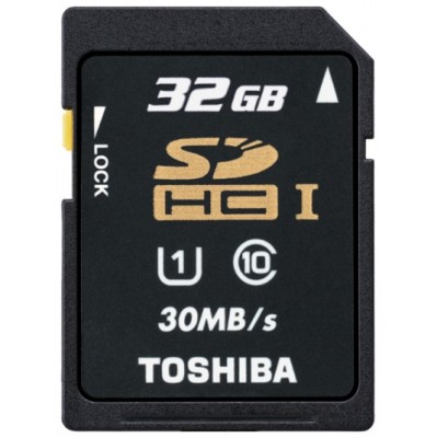 карта памяти Toshiba 32GB Class10 SD-T032UHS1 BL5 UHS-1