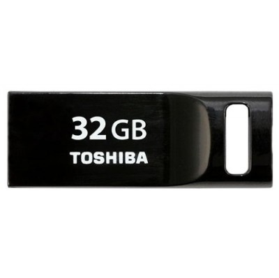 флешка Toshiba 32GB TransMemory mini THNU32SIPBLACKBL5