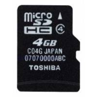 Карта памяти Toshiba 4GB Class 4 SD-C04GJ BL5A
