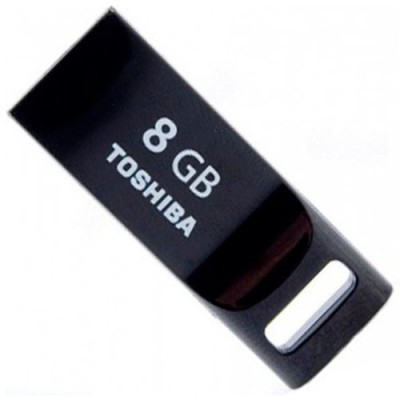 флешка Toshiba 8GB TransMemory Mini THNU08SIPBLACK BL5