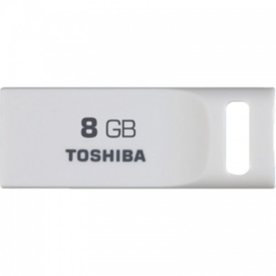 флешка Toshiba 8GB TransMemory Mini THNU08SIPWHITE BL5