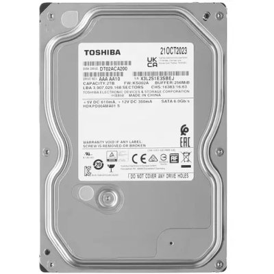 Жесткий диск Toshiba DT02 2Tb DT02ACA200