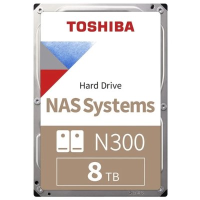 жесткий диск Toshiba N300 8Tb HDWG480EZSTA