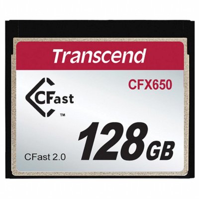 карта памяти Transcend 128GB TS128GCFX650