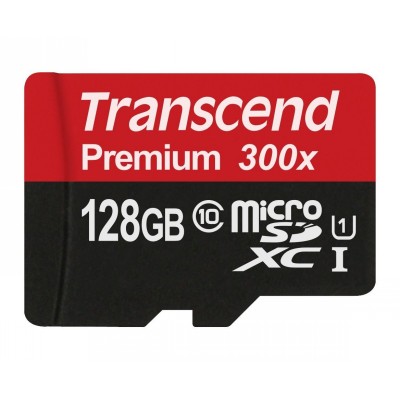 карта памяти Transcend 128GB TS128GUSDU1