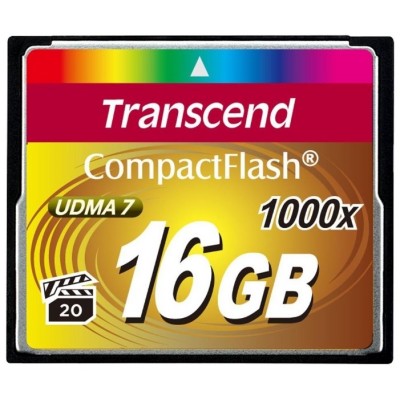 карта памяти Transcend 16GB TS16GCF1000