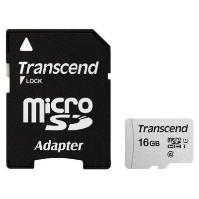 карта памяти Transcend 16GB TS16GUSD300S