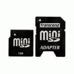 Карта памяти Transcend 1GB Mini Secure Digital Card TS1GSDM