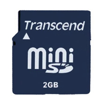 карта памяти Transcend 2GB Mini Secure Digital Card TS2GSDM