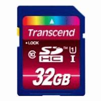 Карта памяти Transcend 32GB TS32GSDHC10U1