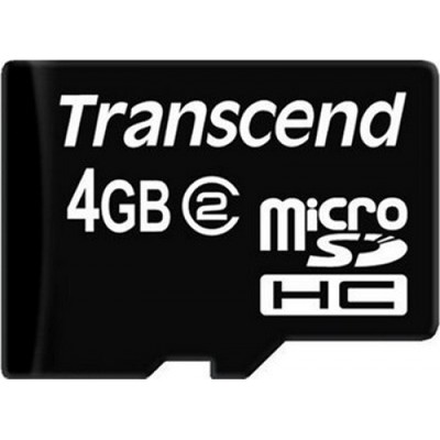 карта памяти Transcend 4GB Class 2 TS4GUSDC2