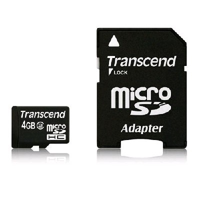 карта памяти Transcend 4GB TS4GUSDHC2