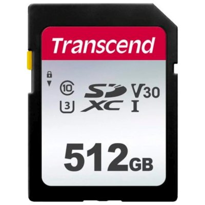 карта памяти Transcend 512GB TS512GSDC300S