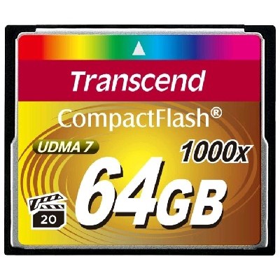 карта памяти Transcend 64GB TS64GCF1000