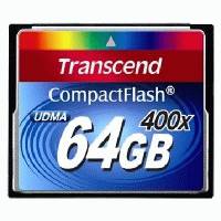 Карта памяти Transcend 64GB TS64GCF400