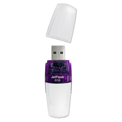 флешка Transcend 8GB USB Flash Drive V20 TS8GJFV20