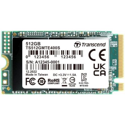 SSD диск Transcend MTE400S 512Gb TS512GMTE400S